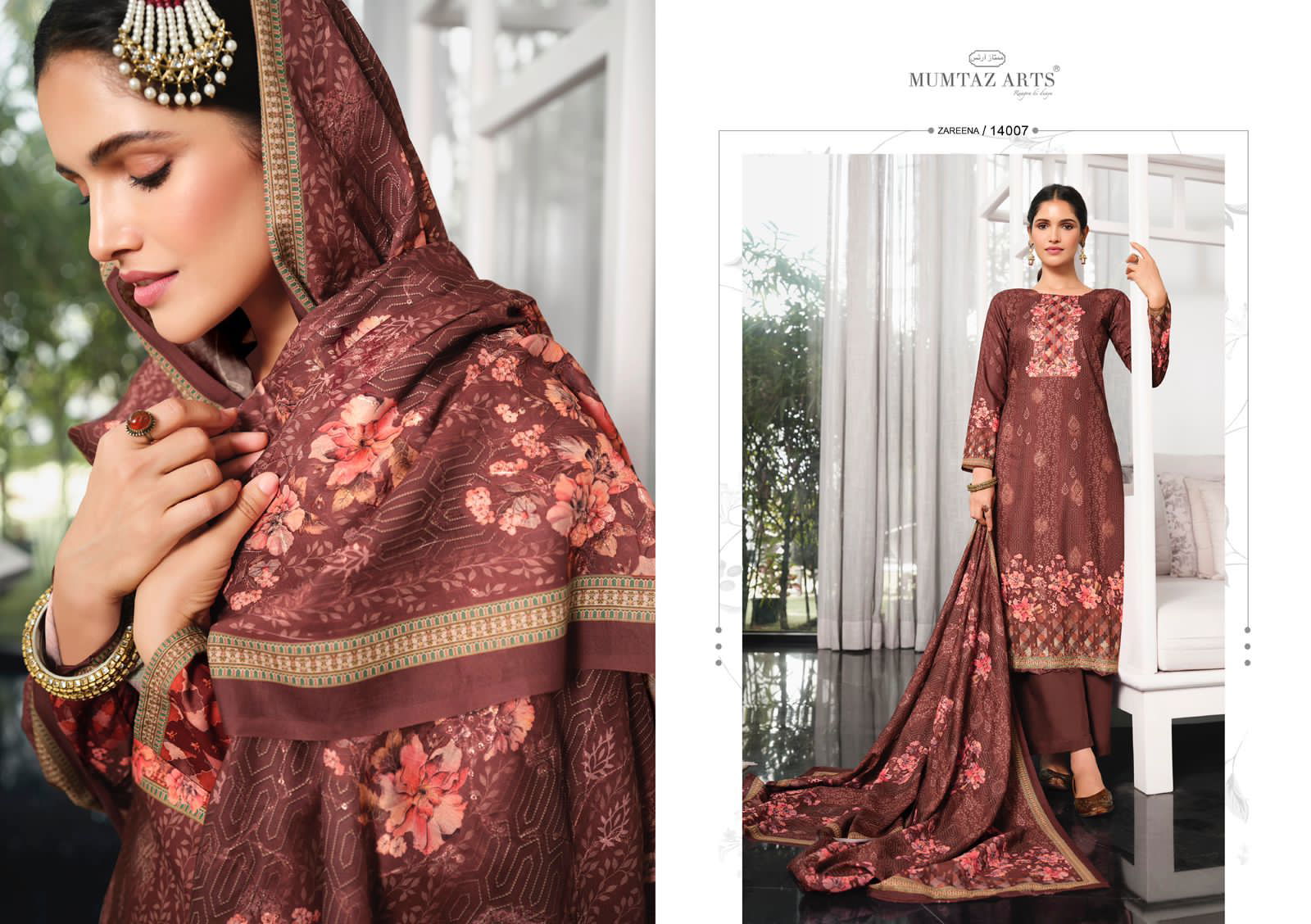 Mumtaz Zareena Fancy Wear Embroidered Designer Wholesale Printed Salwar Suits